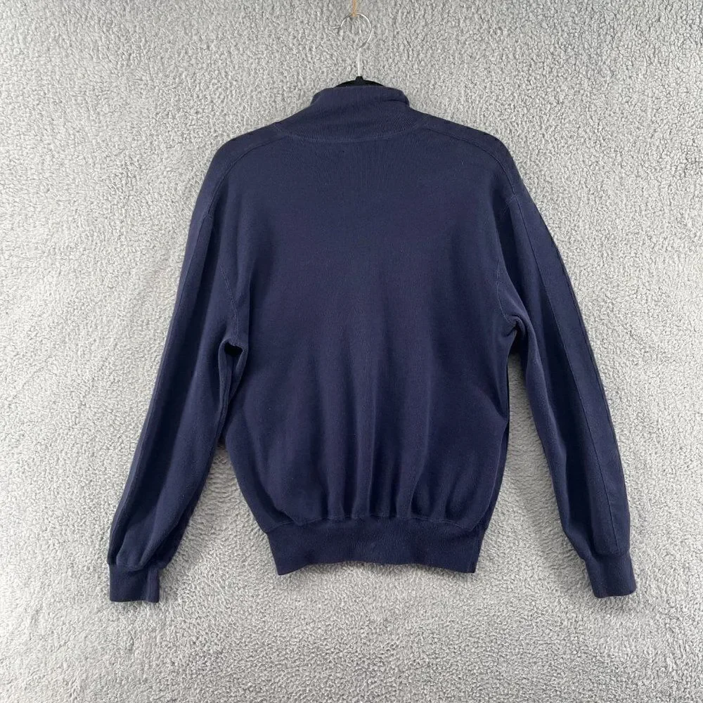 Polo Ralph Lauren Cotton Track Jacket Full Zip Embroidered Size Medium